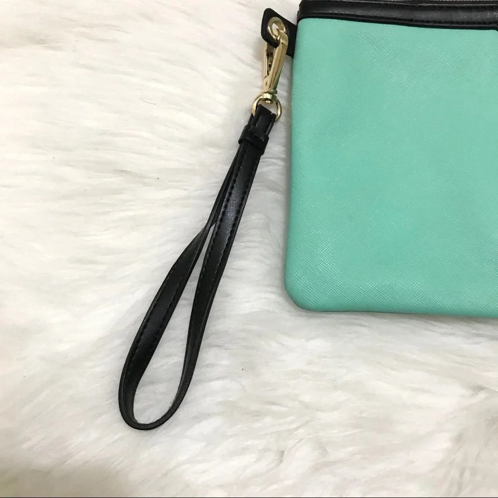 Victoria’s Secret Wrist Clutch Green
